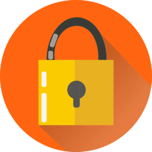 Free lock security key vector