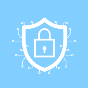 Free cybersecurity lock encryption vector