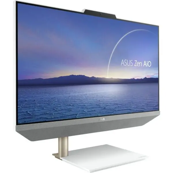 Asus Zen AiO M5401 M5401WUA-DS704T All-in-One Computer - AMD Ryzen 7 5700U - 16 GB - 512 GB SSD - 23.8" Full HD Touchscreen - Desktop - White