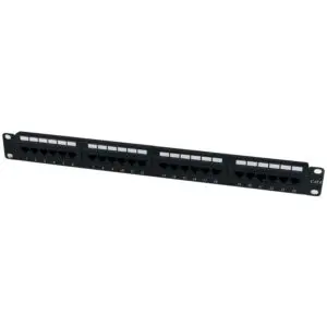 24 PORT CAT6 PATCH PANEL RJ45