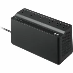APC Back-UPS 425VA, 120V, 6 NEMA outlets (2 surge), Battery not user replaceable