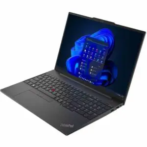Lenovo ThinkPad E16 Gen 1 21JN003YUS 16" Notebook - WUXGA - 60 Hz - Intel Core i5 13th Gen i5-1335U - 16 GB - 256 GB SSD - English Keyboard - Graphite Black
