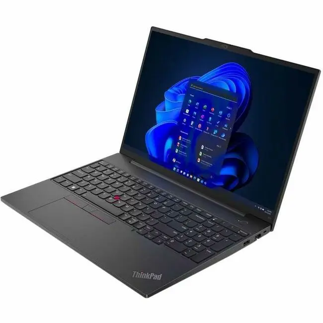 Lenovo ThinkPad E16 Gen 1 21JN003YUS 16" Notebook - WUXGA - 60 Hz - Intel Core i5 13th Gen i5-1335U - 16 GB - 256 GB SSD - English Keyboard - Graphite Black 1 Lenovo ThinkPad E16 Gen 1 21JN003YUS 16" Notebook - WUXGA - 60 Hz - Intel Core i5 13th Gen i5-1335U - 16 GB - 256 GB SSD - English Keyboard - Graphite Black