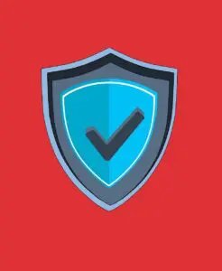 Free sign security coat of arms vector