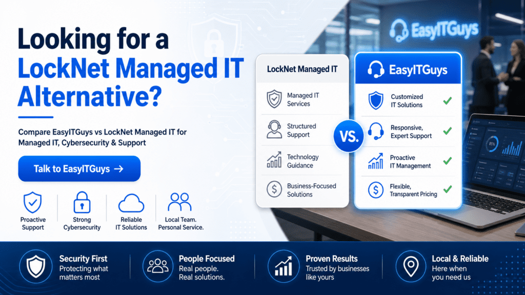 LockNet Managed IT Alternative 1 locknet managed it alternative