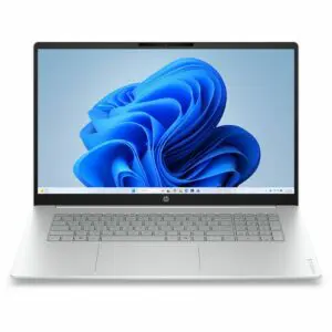 HP OmniBook 3 17-dp0000 17-dp0419nr 17.3" Touchscreen Notebook - Full HD - AMD Ryzen 3 Ryzen 10 Series 30 - 8 GB - 512 GB SSD - Glacier Silver, Canvas Gray