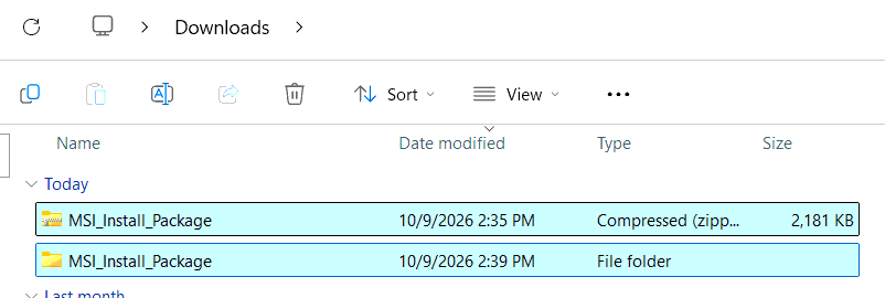 EasyITGuys Agent Installation Guide for Windows 15 15. Cleanup Select File and folder