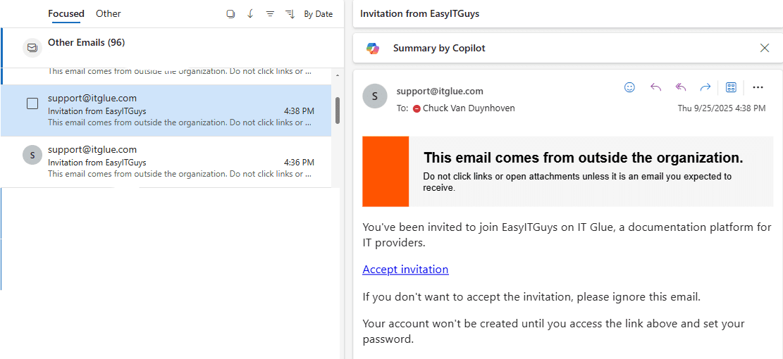 IT Documentation Portal - Getting Started | EasyITGuys
